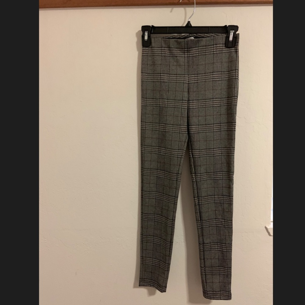 Mango | plaid leggings